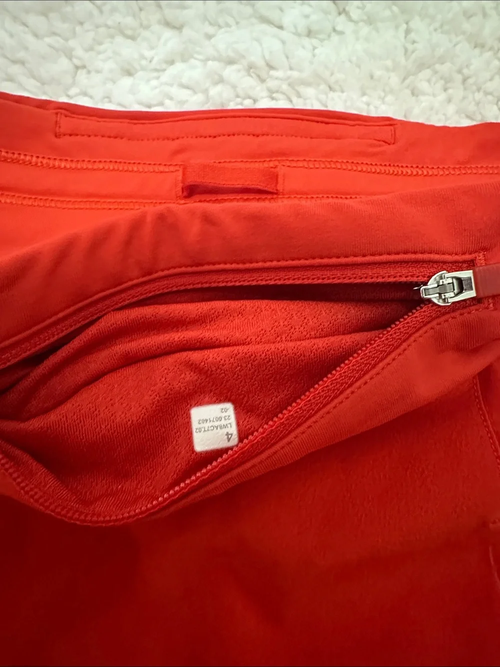 Lululemon Pace Rival Skort Red